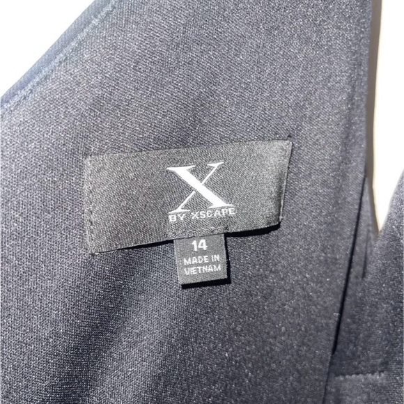 Xscape Pink Midi Pleated A-Line Skirt - Picture 4 of 5